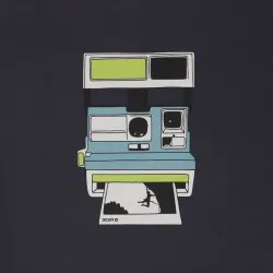 Ocun Raglan camiseta hombre m/corta - dark grey Polaroid